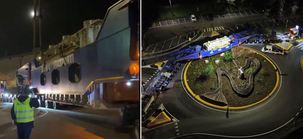 Ecco dove si trova il trasporto eccezionale da 380 tonnellate: nelle prossime settimane partiranno altri due convogli